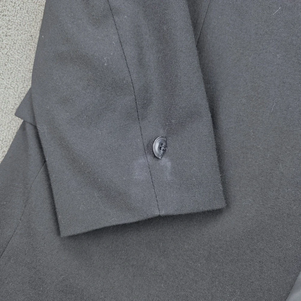 After Six Formals Tuxedo Jacket Mens Black Peak Lapel Single‎ Button 41S